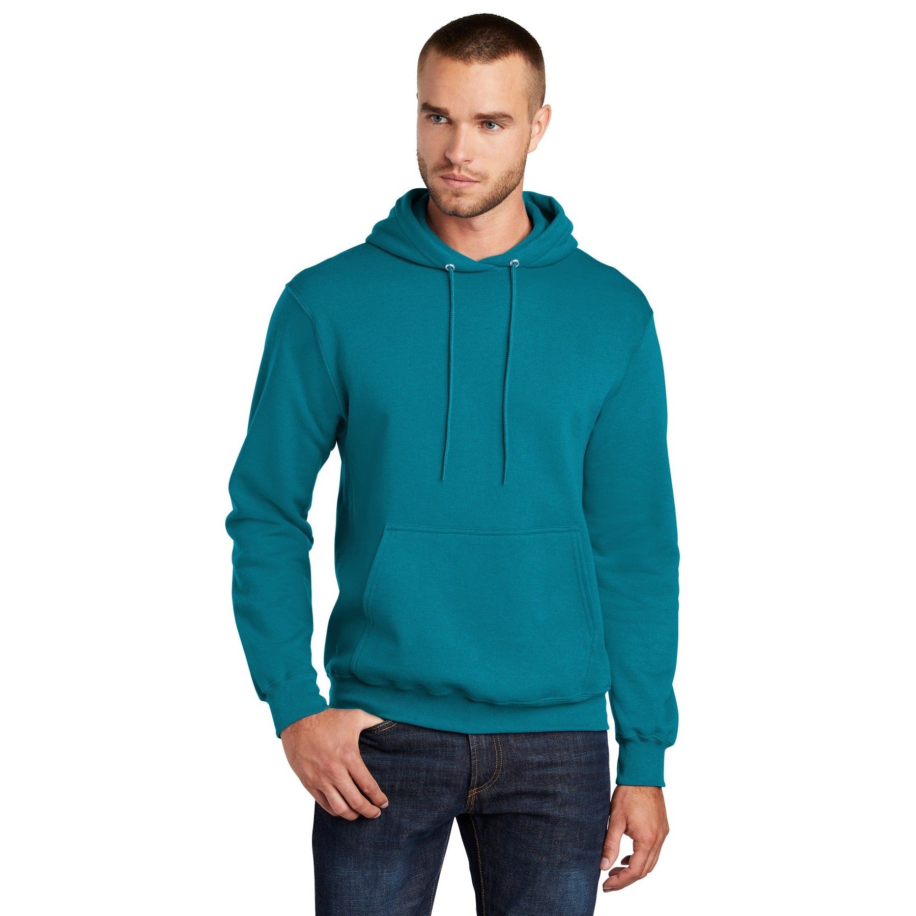 Port & Company-Port & Company® - Core Fleece Pullover Hooded Sweatshirt. PC78H 2/2-MedTech-19